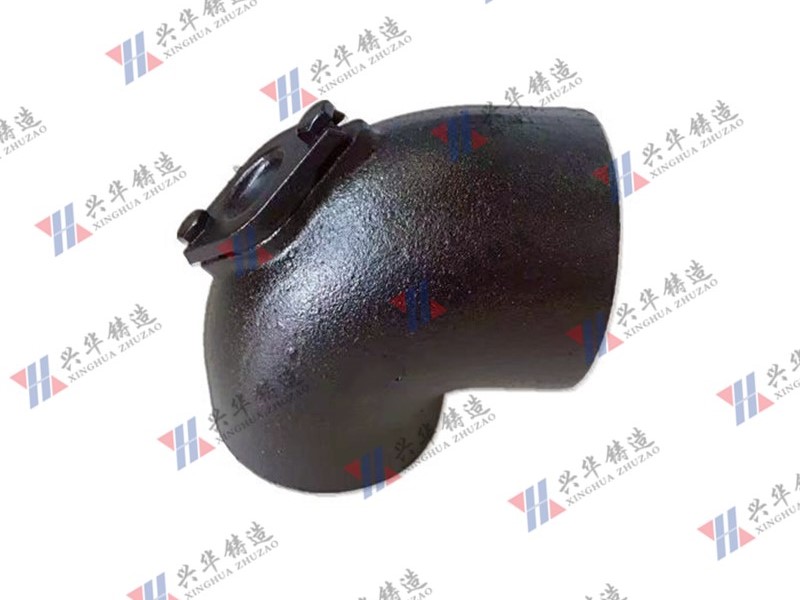 W型鑄鐵帶門彎頭